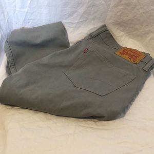 Dark grey Levi Men’s Denim pants size 36W